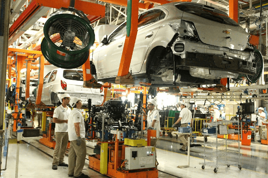Fábrica da Chevrolet (Foto: Reprodução/ Internet) Fábrica da Chevrolet (Foto: Reprodução/ Internet)