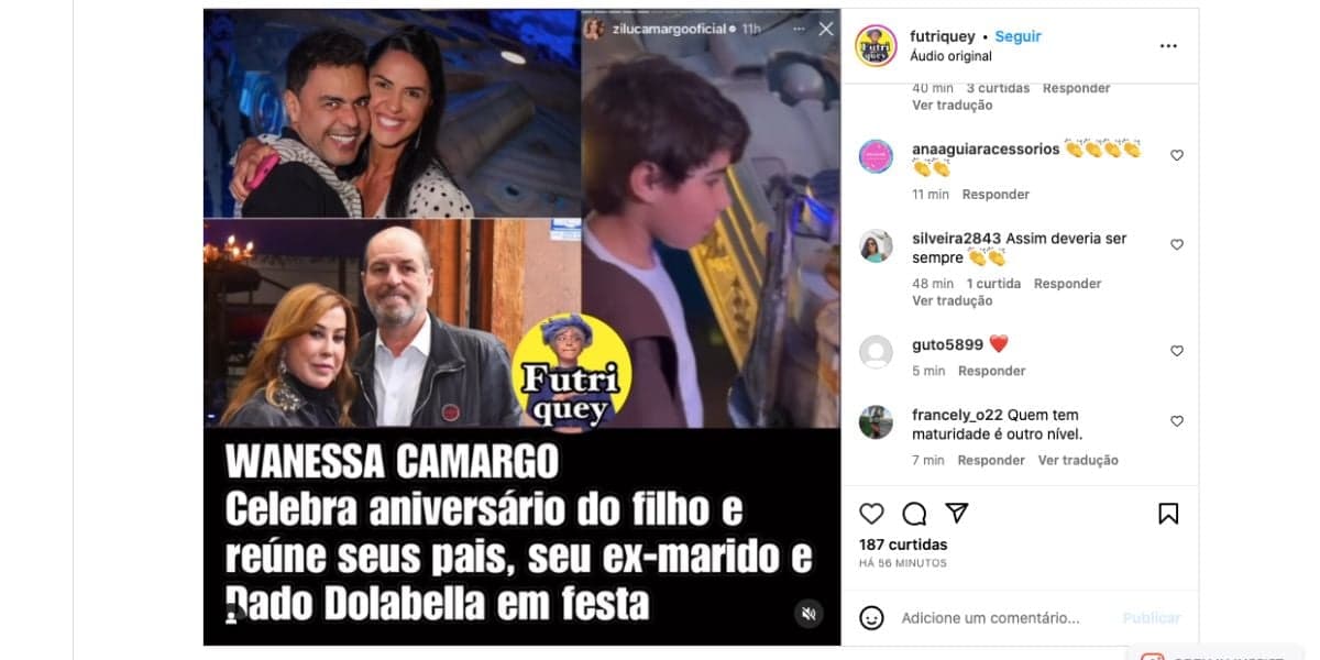 Wanessa reune família em festa (Foto: Reprodução / Instagram) 