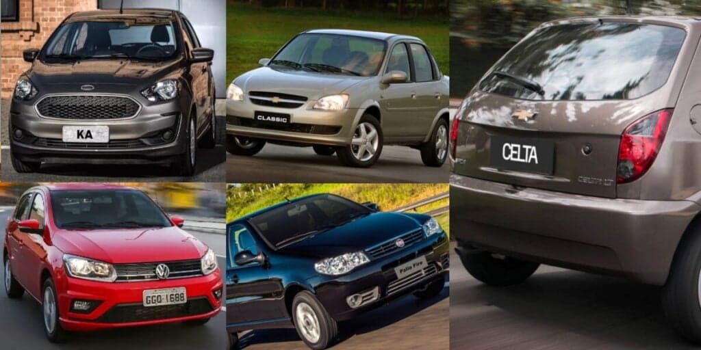 5 modelos incríveis de carros populares por somente 20 MIL, que você pode ter agora
