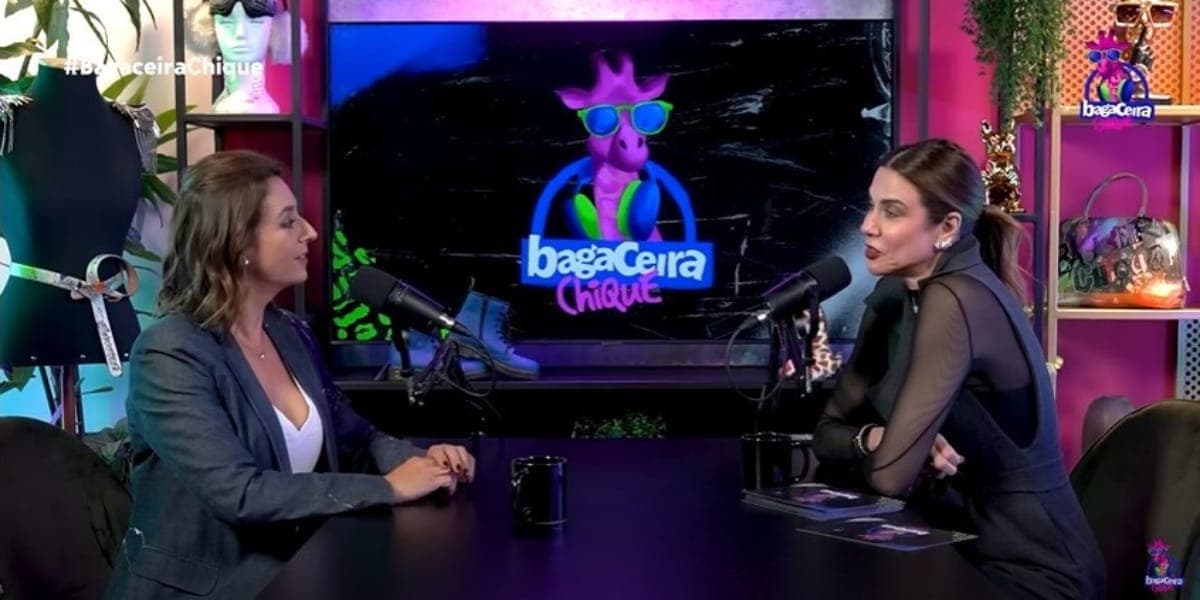 Caria Fonseca e Luciana Gimenez no podcast (Reprodução: Youtube)