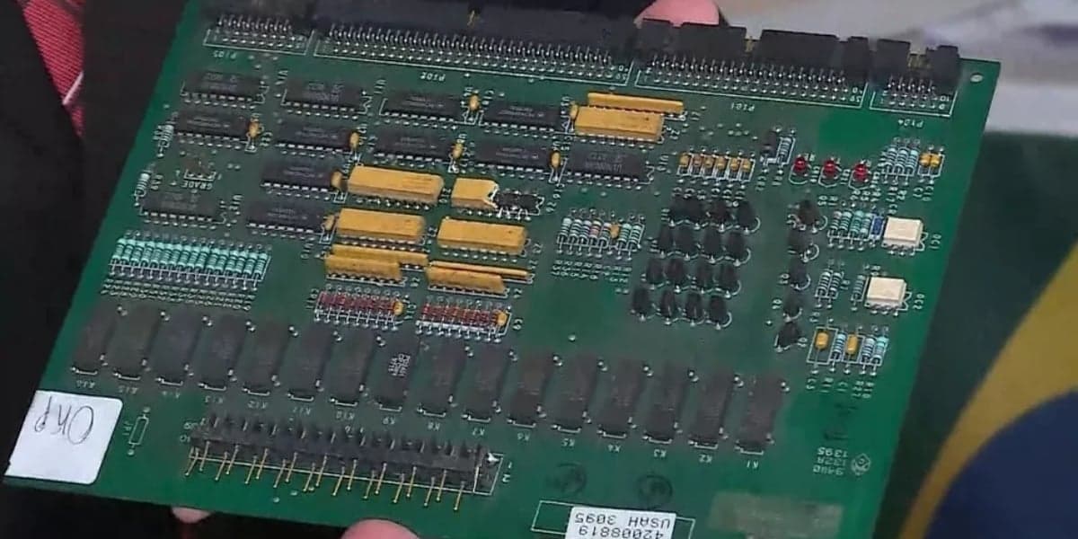 Chip que rouba gasolina de clientes (Foto: Reprodução/TV Globo)