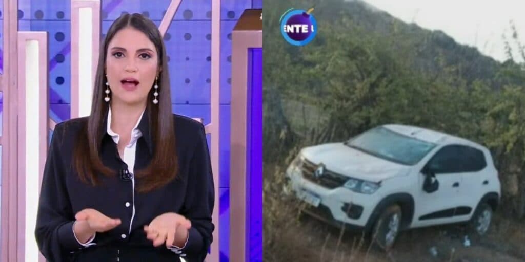 Urgente: Chris Flores abre Fofocalizando às pressas com acidente de sertanejo, carro capotado e estado