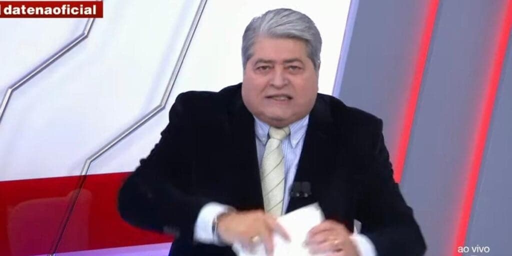Datena joga tudo para o alto, surta na Band e leva emissora ao topo contra rivais: Audiências 20/6