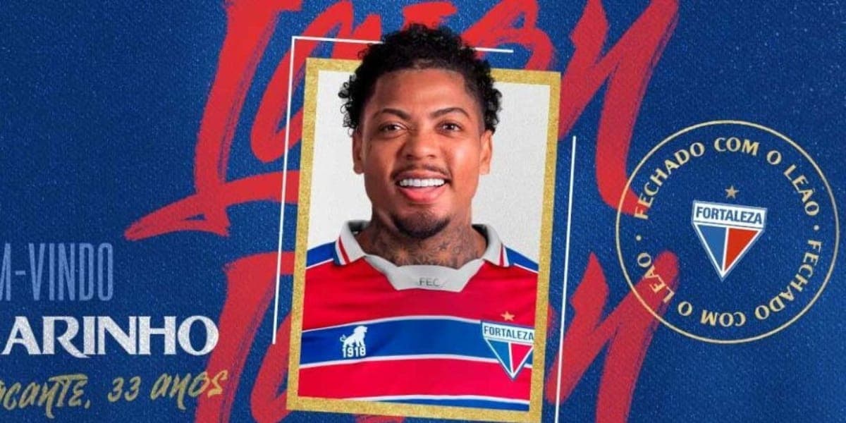 O jogador já foi anunciado pelo Fortaleza (Reprodução: Instagram)