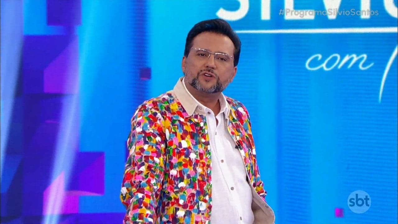 Geraldo Luís foi convidado para participar do Programa Silvio Santos (Foto: SBT)