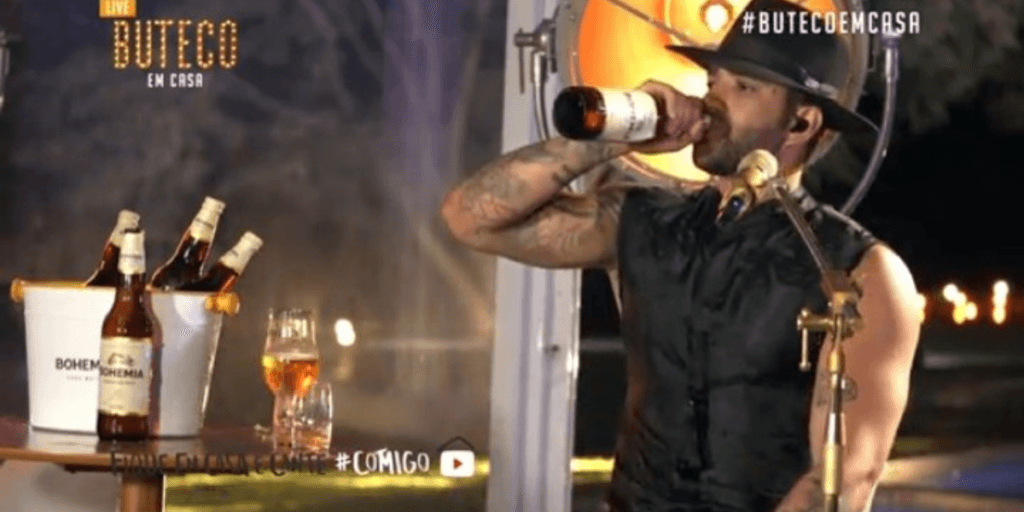 Gusttavo Lima é dono de uma das maiores bebidas do país, que você já deve ter tomado e não sabia