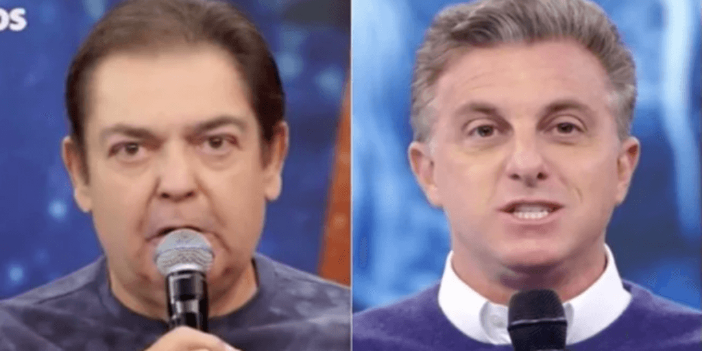 Huck tem volta de Faustão na Globo exposta em pleno programa dele e pedindo para corte ao vivo