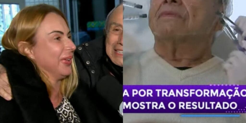 Stênio Garcia surge irreconhecível no SBT aos 91 anos e esposa 'mete o pau' na Globo: "Mentirosa"