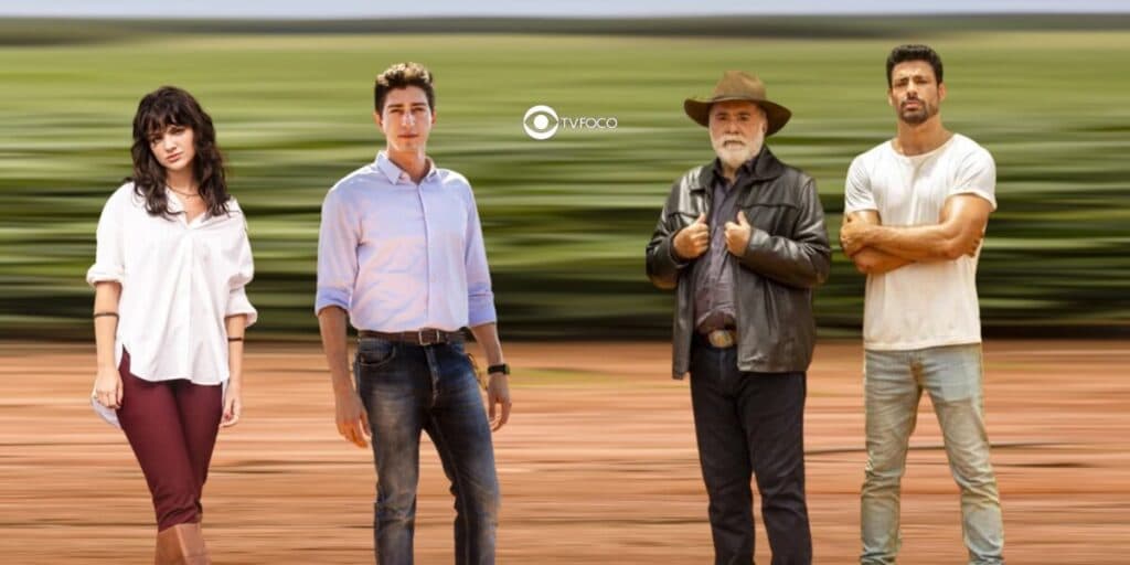 Bomba em Terra e Paixão - Ao descobrir que Antônio não é pai de Petra e Daniel, Caio decide lutar pela sucessão