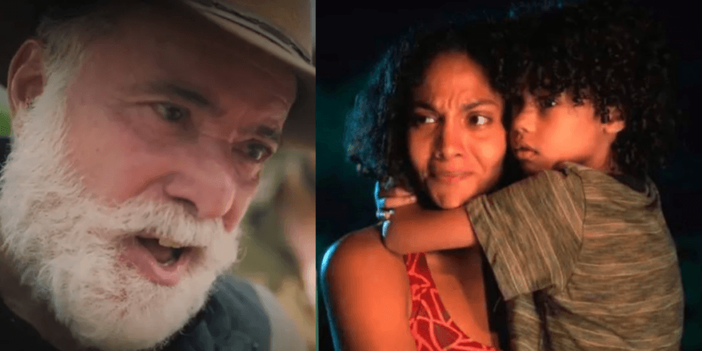 Terra e Paixão: Tomada pelo desespero, Aline vai ao limite e negocia o próprio filho com Antônio