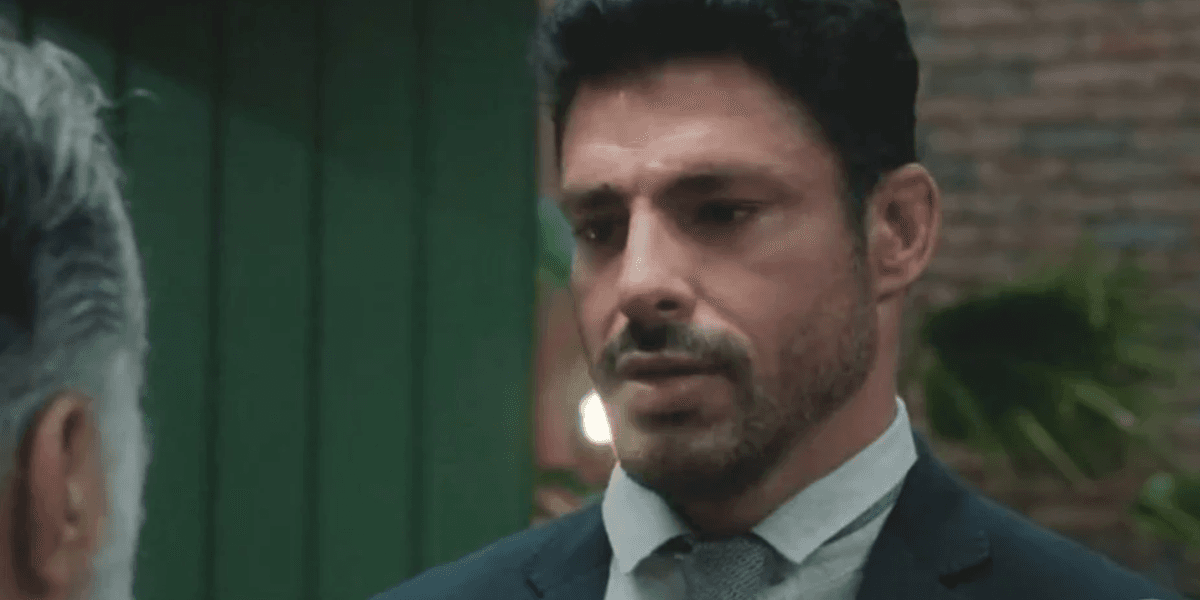 Caio e Antônio em Terra E Paixão (Foto: Reprodução / Globo)