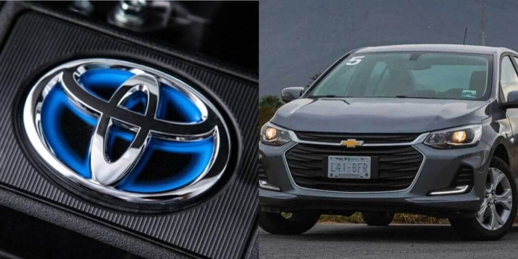 Arrependimento e fracasso: O carro da Toyota que acabou sendo derrubado pelo Onix, não resistiu e deu adeus