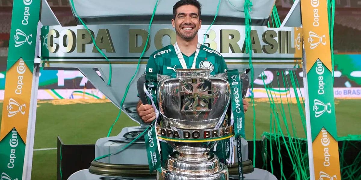 Abel Ferreira campeão com o Palmeiras - Foto: Internet