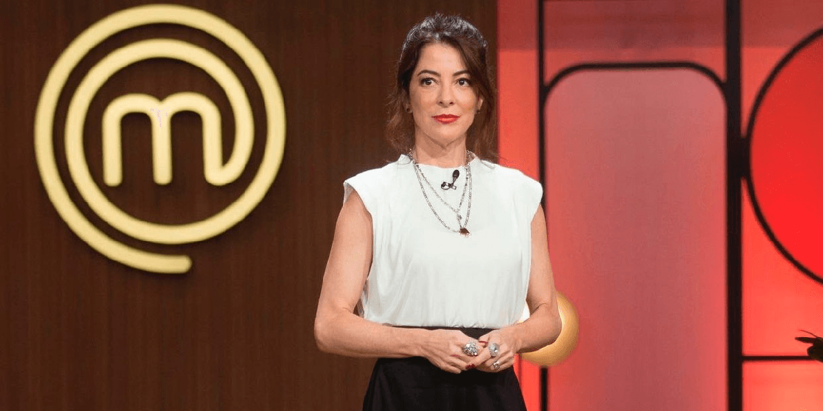 Ana Paula Padrão no 'Master Chef' (Foto: Reprodução/ Internet)
