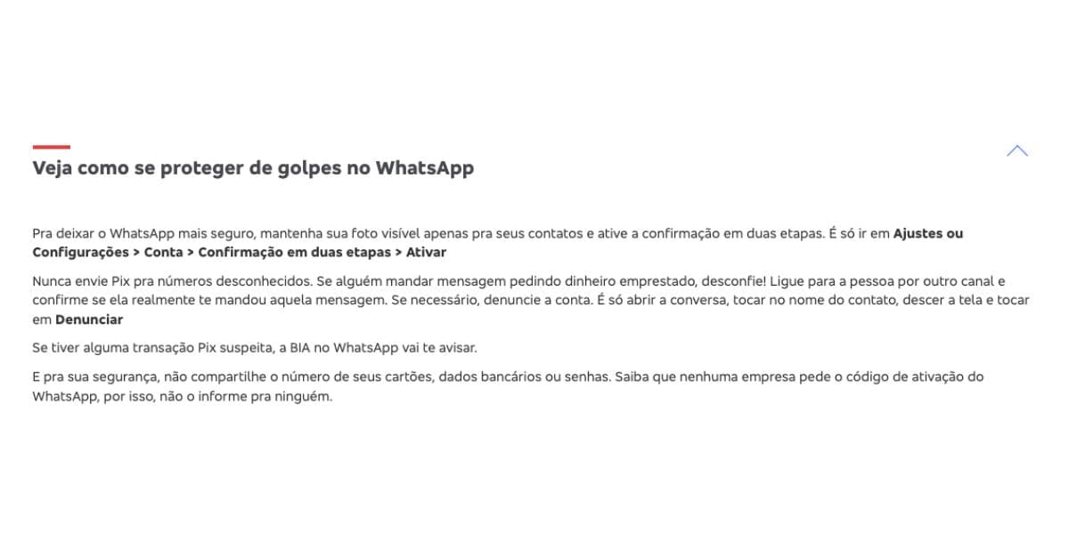 Comunicado Bradesco (Foto: Site oficial) 