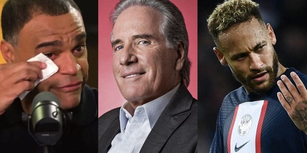 O choro de Denílson em desabafo - Roberto Justus é dono de time de futebol - Neymar recebe ultimato no PSG