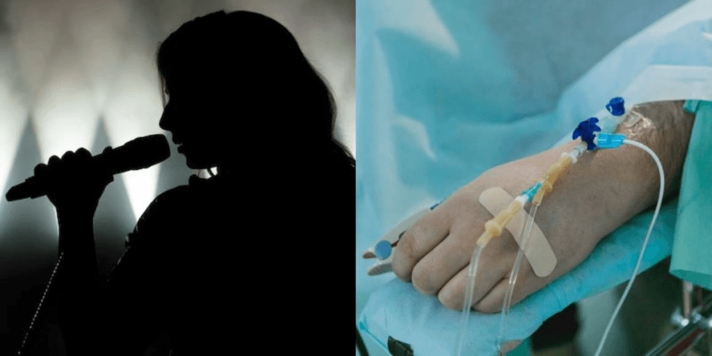 Estado grave e aguardando leito de UTI: Cantora famosa luta pela vida e marido confirma triste situação