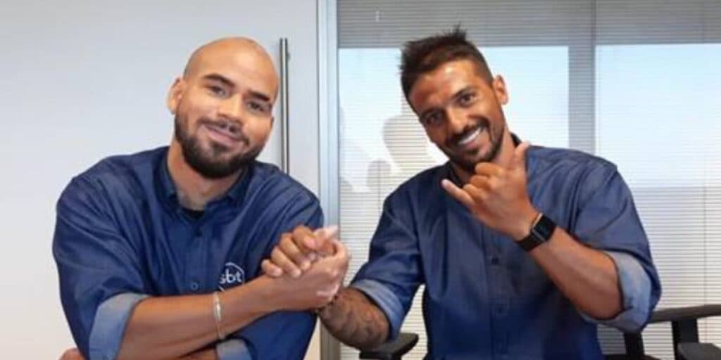 Venê Casagrande e Lucas Pedrosa renovam com o SBT