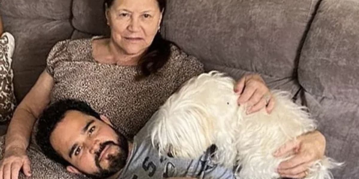 Dona Helena e Luciano Camargo (Foto: Reprodução / Instagram)