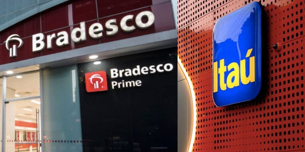 R$818 milhões: Notícia que acaba de ser confirmada deixa Bradesco com motivos para comemorar e Itaú chorar