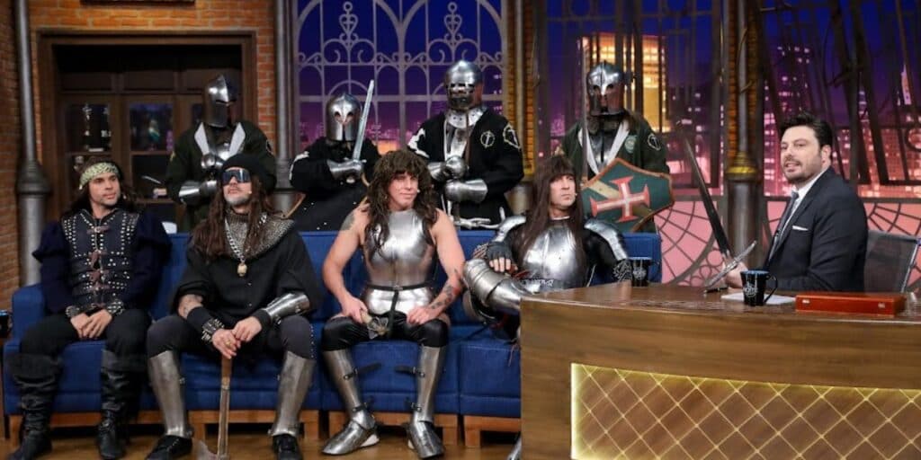 Integrantes do ‘Massacration’ falam sobre nova música no The Noite de hoje