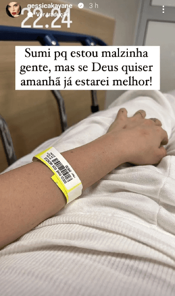 Stories de Gkay (Foto: Reprodução/ Instagram)