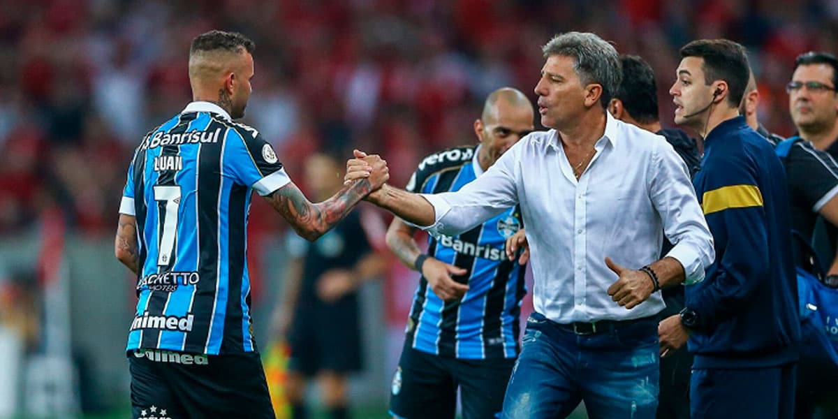 Luan e Ranto Gaúcho - Lucas Uebel Grêmio FBPA Luan e Ranto Gaúcho - Lucas Uebel Grêmio FBPA