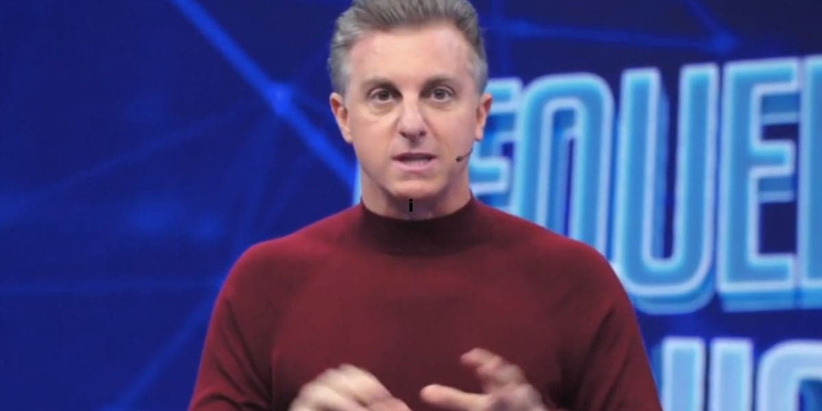 Luciano Huck no Domingão (Foto: Reprodução / Globo)