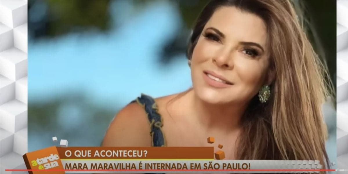 Sonia Abrão dá notícia de Mara Maravilha no A Tarde É Sua (Foto: Reprodução / RedeTV!)