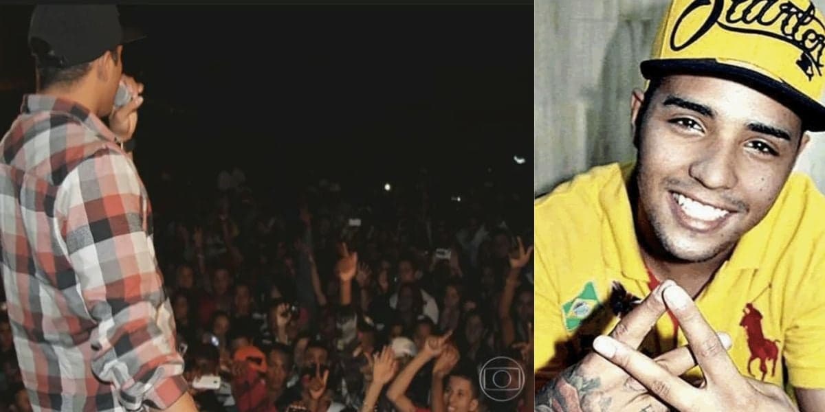 Mc DaLeste morreu há 10 anos (Fotos: Reproduções / Encontro da Globo / Internet) 