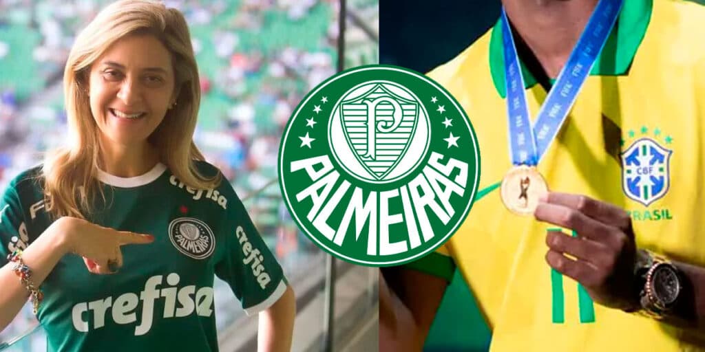 Atacada pela torcida do Palmeiras, Leila corre atrás de atacante que brilhou em outro gigante do Brasil