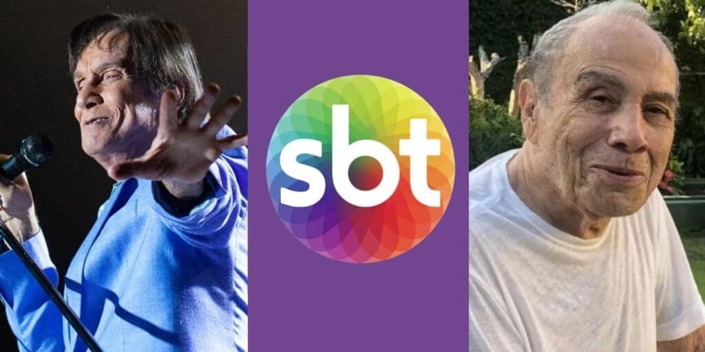 Bilionário, Roberto Carlos é dono de empresa - Astro do SBT fecha com rival - Stênio tem estado divulgado