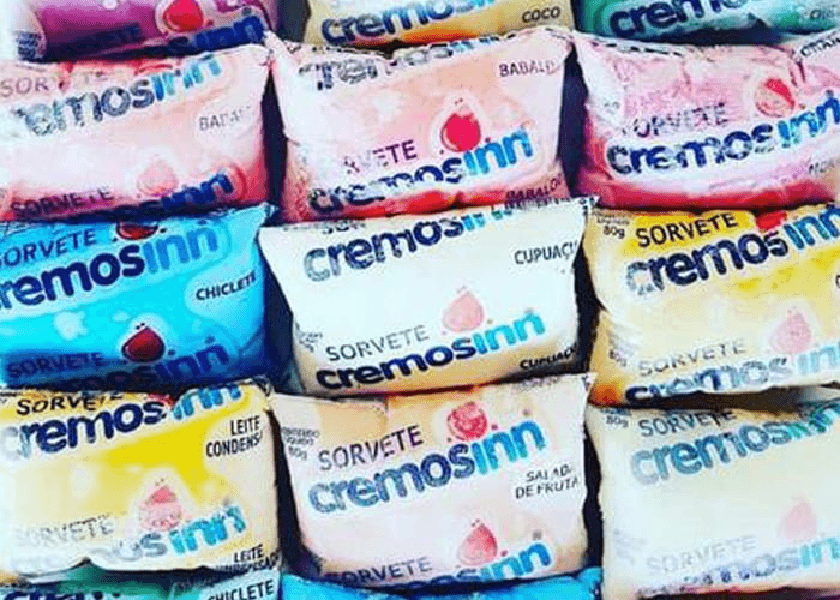 Sorvetes da marca Cremosinho (Foto: Reprodução/ Internet)
