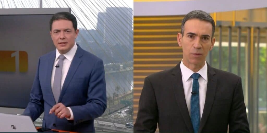 Alan Severiano abandona estúdios, explode e passa por cima de César Tralli na Globo: Audiências 4/7
