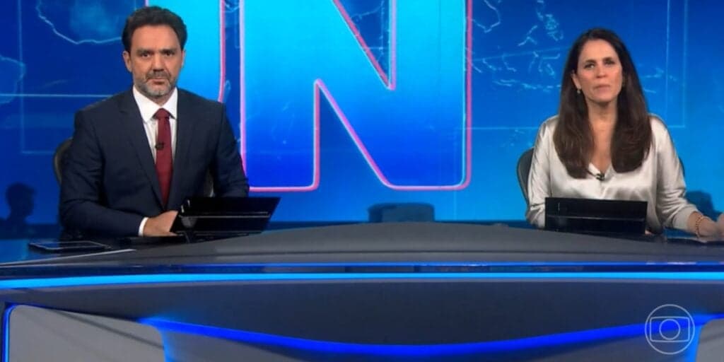 Sem Bonner e Renata, Jornal Nacional invade programação e confirma tragédia: "14 mortos''