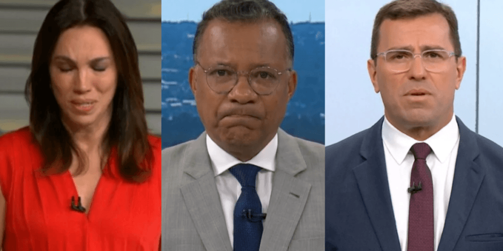 O choro de Ana Paula, Bocardi e Heraldo na Globo com notícia que deixou o Brasil devastado: "Difícil"