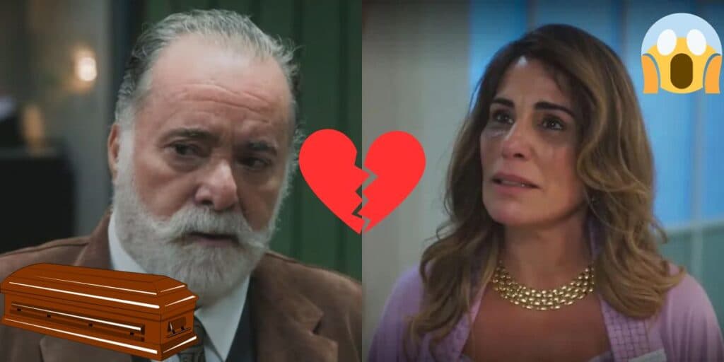 Terra e Paixão - Antônio vai ao chão com mulher voltando dos mortos e Irene sofre com casamento rompido