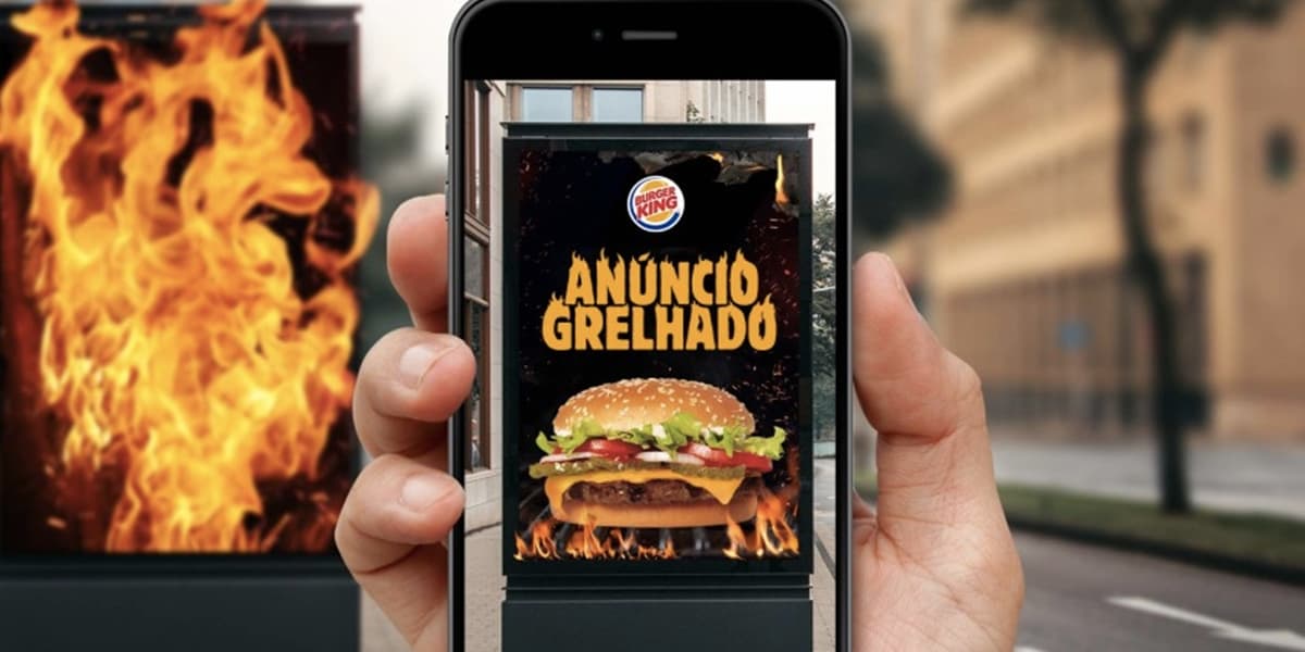 Campanha "Anúncio Grelhado" (Foto: Divulgação/BK)
