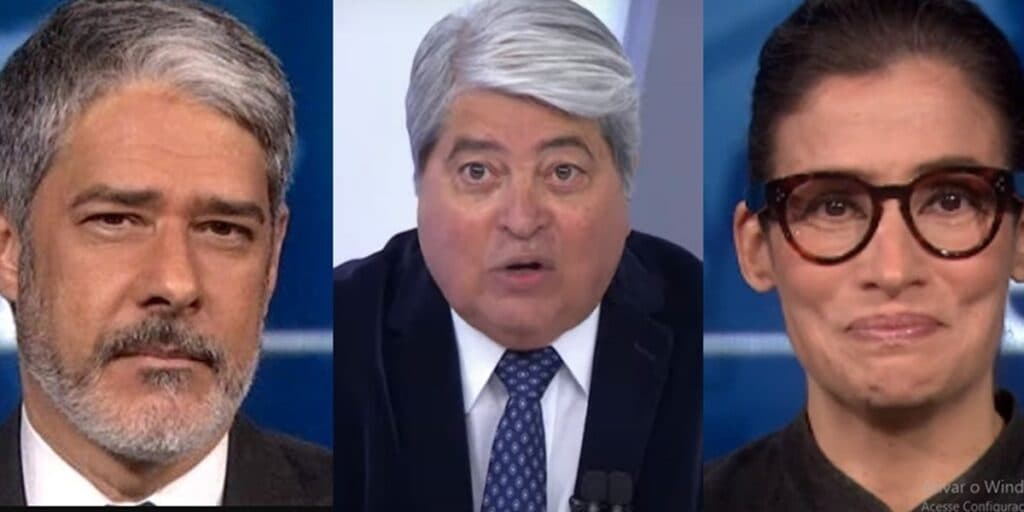 Aos prantos: Âncoras de jornais tradicionais da Globo e Band caíram no choro no mesmo dia por este motivo