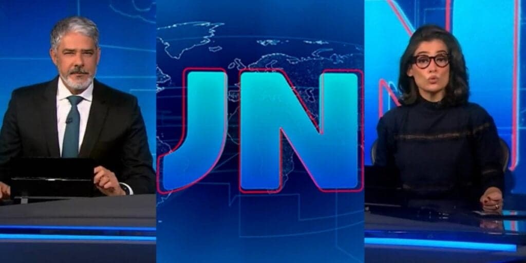 Com Bonner e Renata substituídos, JN sofre reviravolta e nova dupla de âncoras deixa recado amargo na Globo