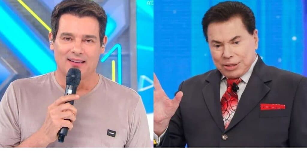 Celso Portiolli coloca no colo de Silvio Santos motivo incrível para sorrir em meio a série de notícias terríveis no SBT
