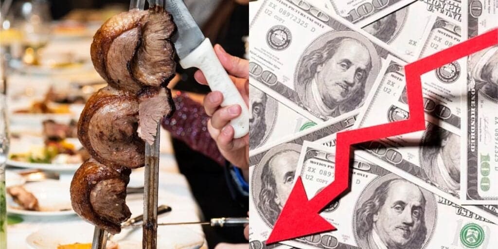 Falência e dívida de quase R$5 milhões: Rede de churrascaria, que você já foi, teve um triste fim