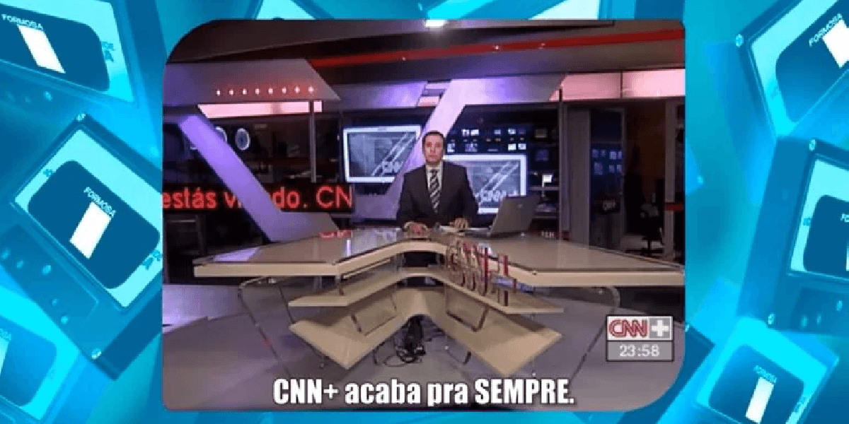 Âncora de despedindo da CNN + (Foto: Reprodução/ Internet) Âncora de despedindo da CNN + (Foto: Reprodução/ Internet)