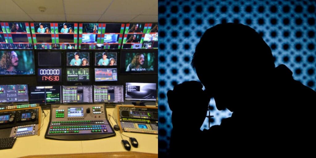 A emissora de TV aberta e beira da falência que fez com que fosse colocada à venda e atitude de religioso
