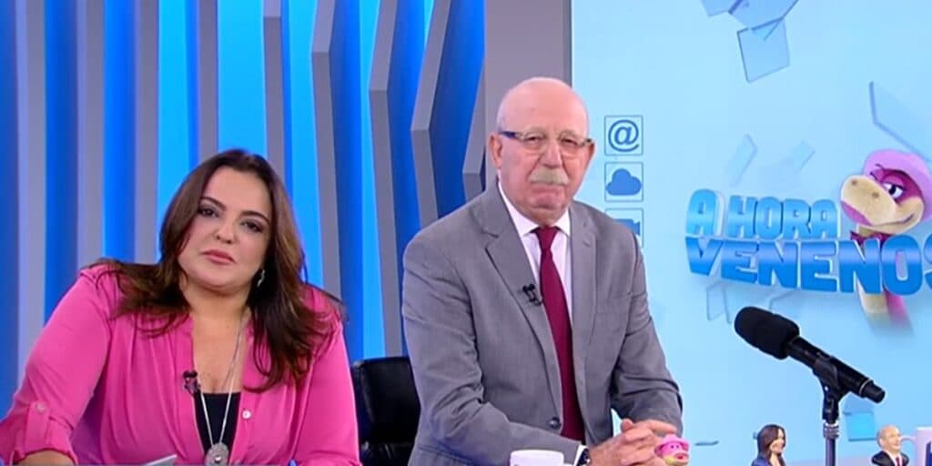 Traição, ameaça e amante grávida: Fabiola Reipert peita famoso ao vivo e expõe escândalo na Record