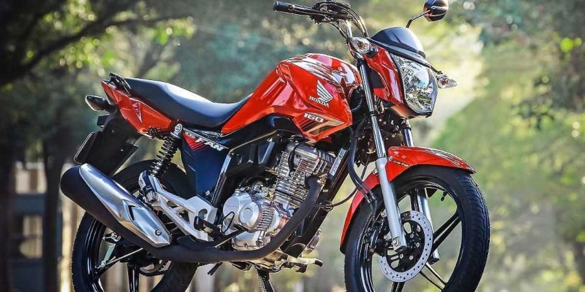 Honda CG 160 é uma das motos até 170 cilindradas (Reprodução: Internet)