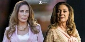 Irene e Agatha em Terra e Paixão (Foto: Reprodução / Globo / Montagem TV Foco)