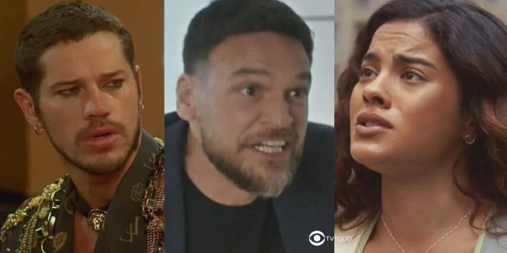Vai na Fé - Lui foge de Lumiar, Theo invade a casa da ex e Jenifer causa climão entre Hugo e Edu