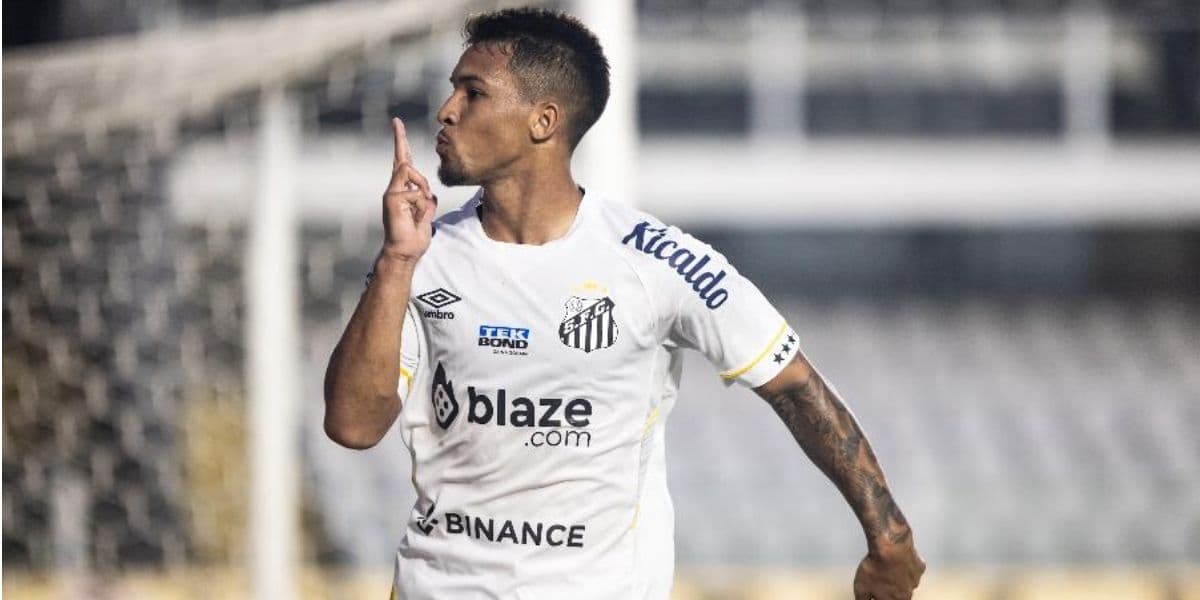 Marcos Leonardo é uma das grandes promessas do futebol brasileiro (Reprodução: Internet)