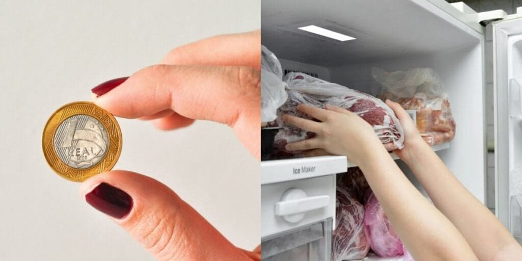 Salve sua vida: Donas de casa estão colocando uma moeda no congelador para se proteger e este é o porquê